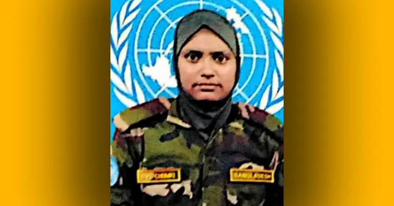 আহত বাংলাদেশি শান্তিরক্ষী চুমকি আক্তার